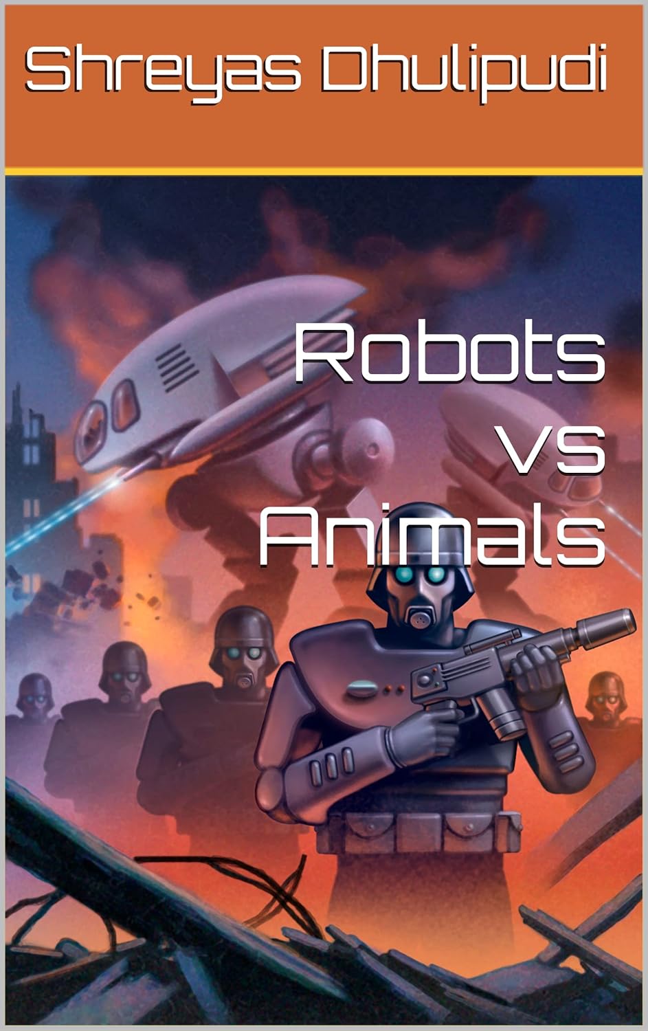 Robots vs Animals Book Cover